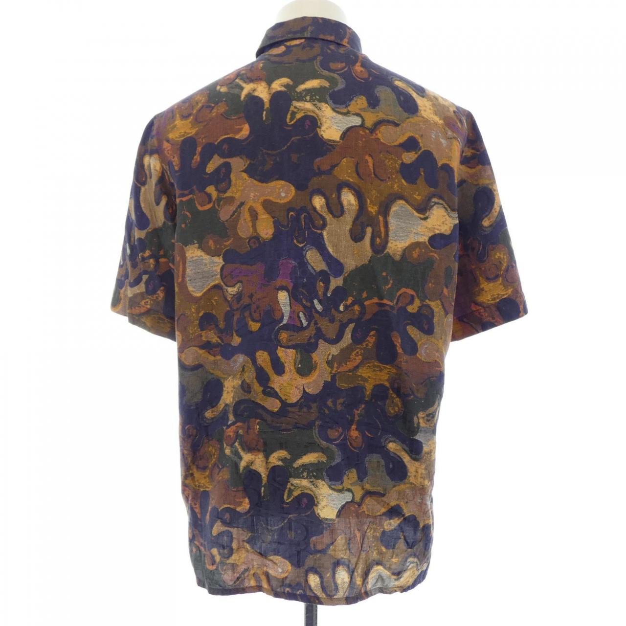 ディオール DIOR PETER DOIG　オブリーク OBLIQUE 033C508A5436 S／Sシャツ