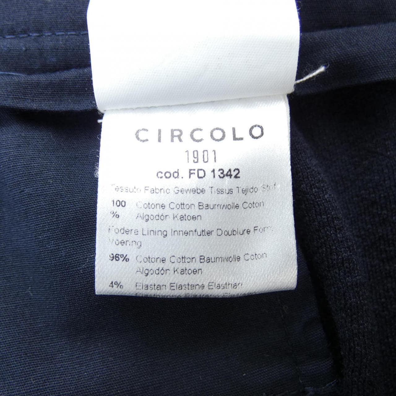 チルコロ 1901 CIRCOLO 1901 パンツ