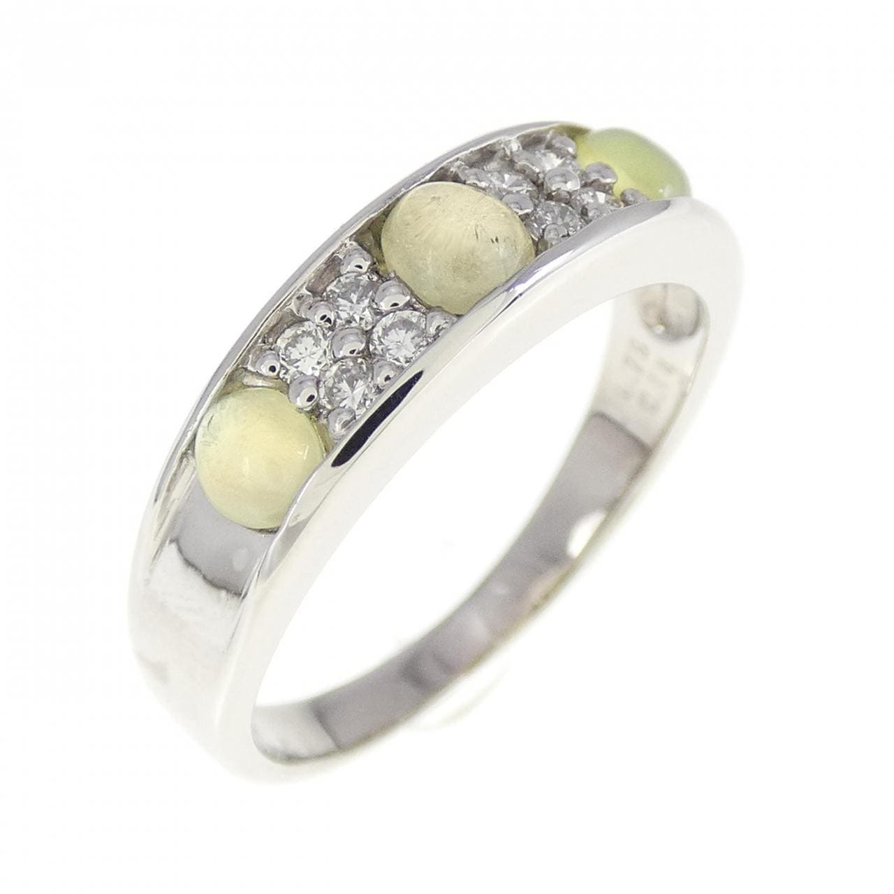 PT Chrysoberyl Cat&#39;s Eye Ring 0.78CT