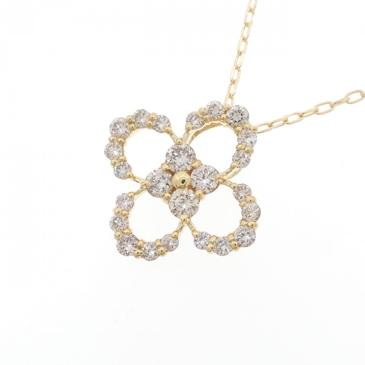 K18YG ダイヤモンド ネックレス 0.50CT