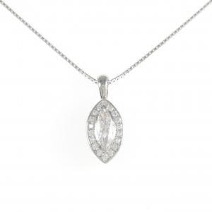PT900/PT850 ダイヤモンド ネックレス 0.801CT FaP SI2 ファンシーカット