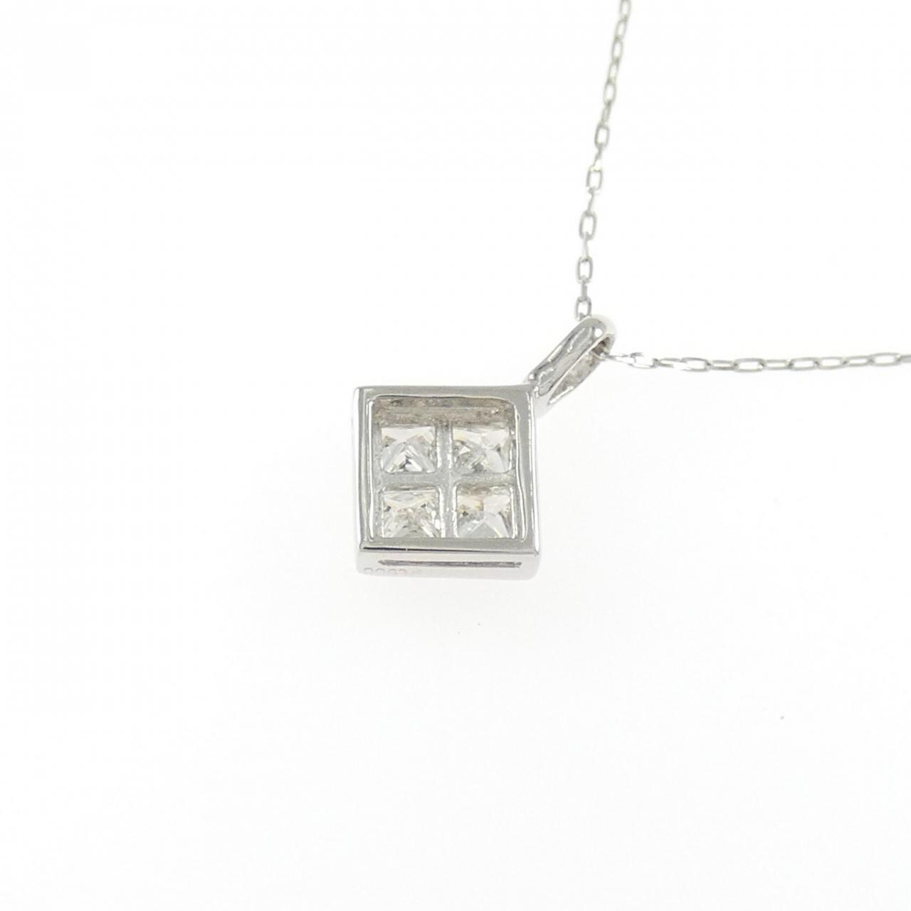 PT900/PT850 ダイヤモンド ネックレス 0.30CT