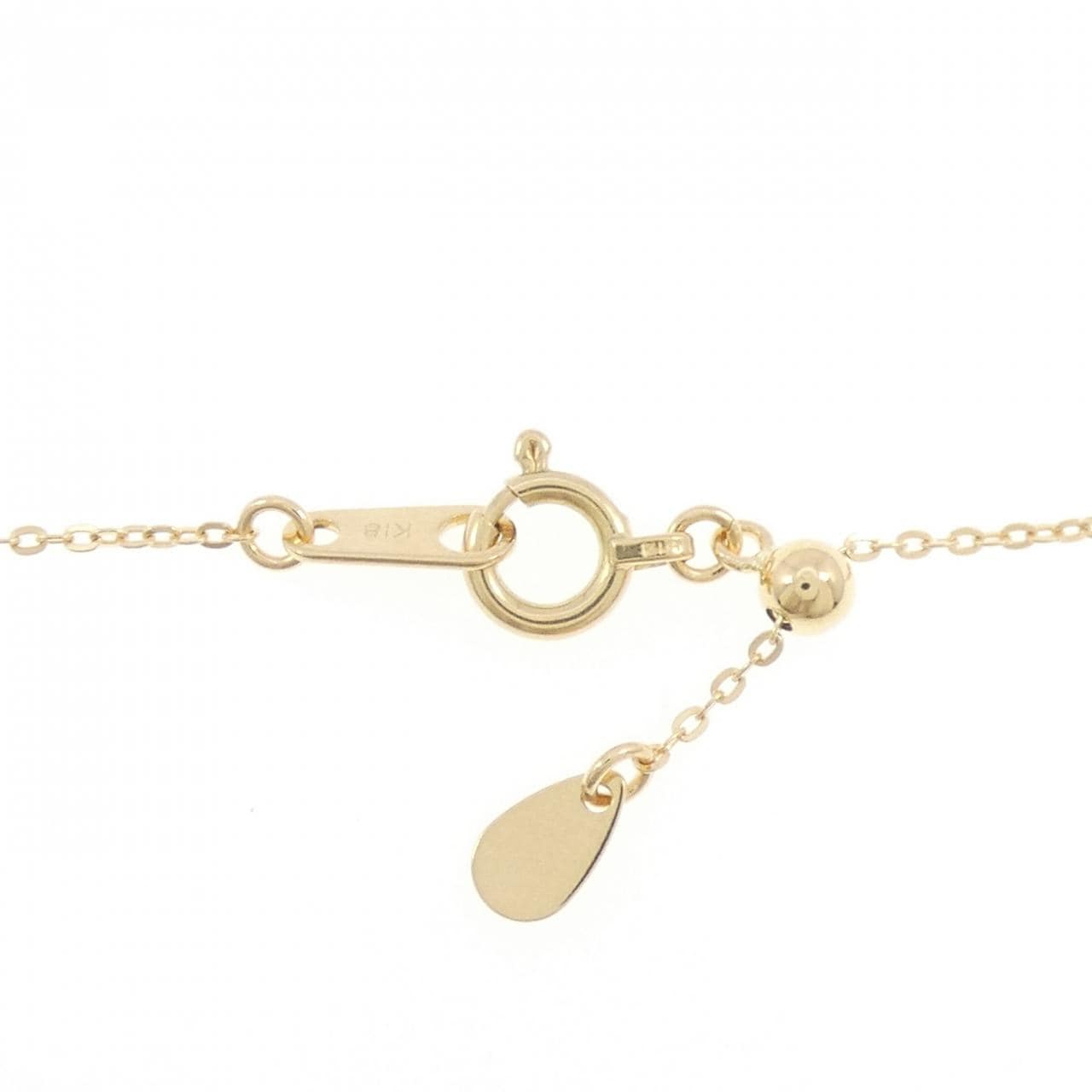 K18YG/K18BG ローズ ダイヤモンド ネックレス 1.00CT