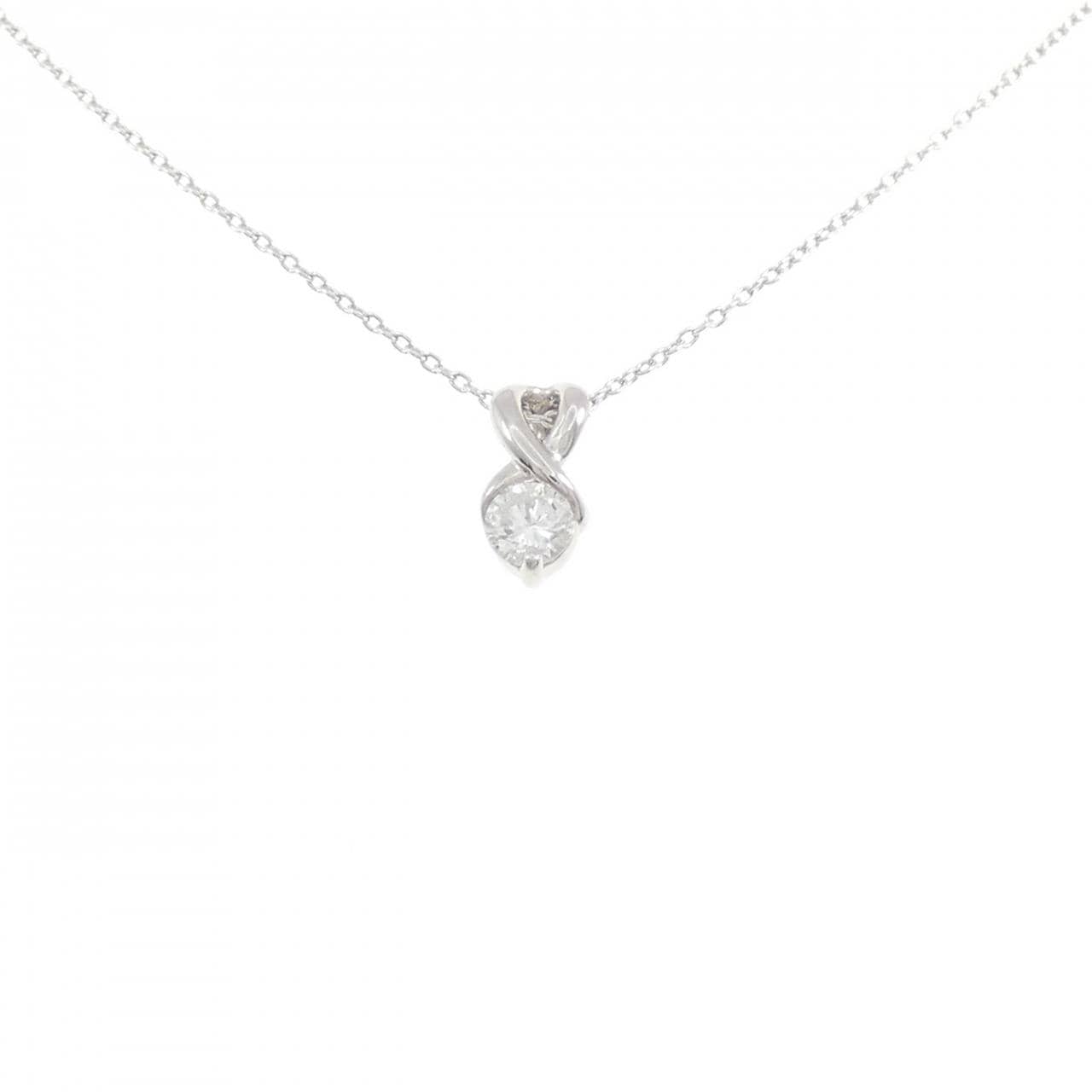 PT900/PT850 ダイヤモンド ネックレス 0.25CT