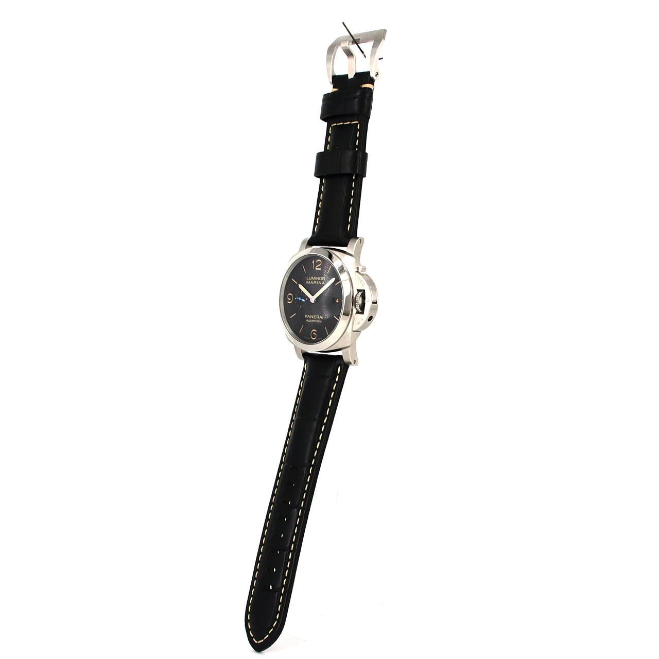 【ノーメンテナンス還元価格】パネライ ルミノールマリーナ1950 3DAYSオートマティックアッチャイオ PAM01312 SS 自動巻
