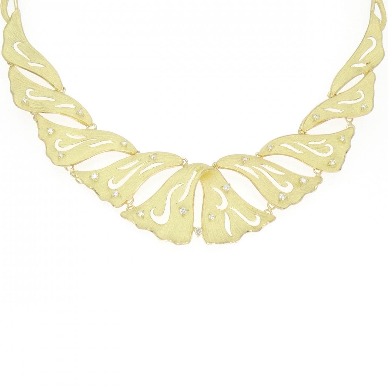 タムラシュンイチ ダイヤモンド ネックレス 0.44CT