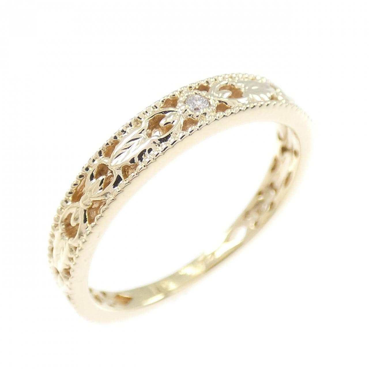 アガット ダイヤモンド リング