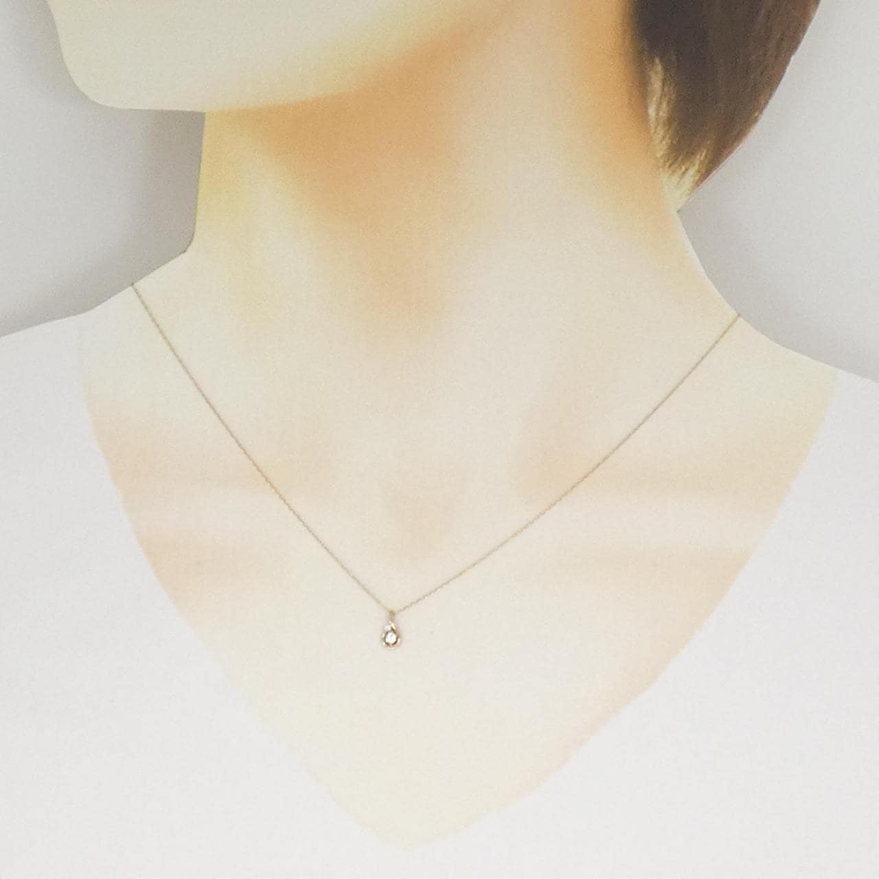 スタージュエリー ダイヤモンド ネックレス 0.04CT