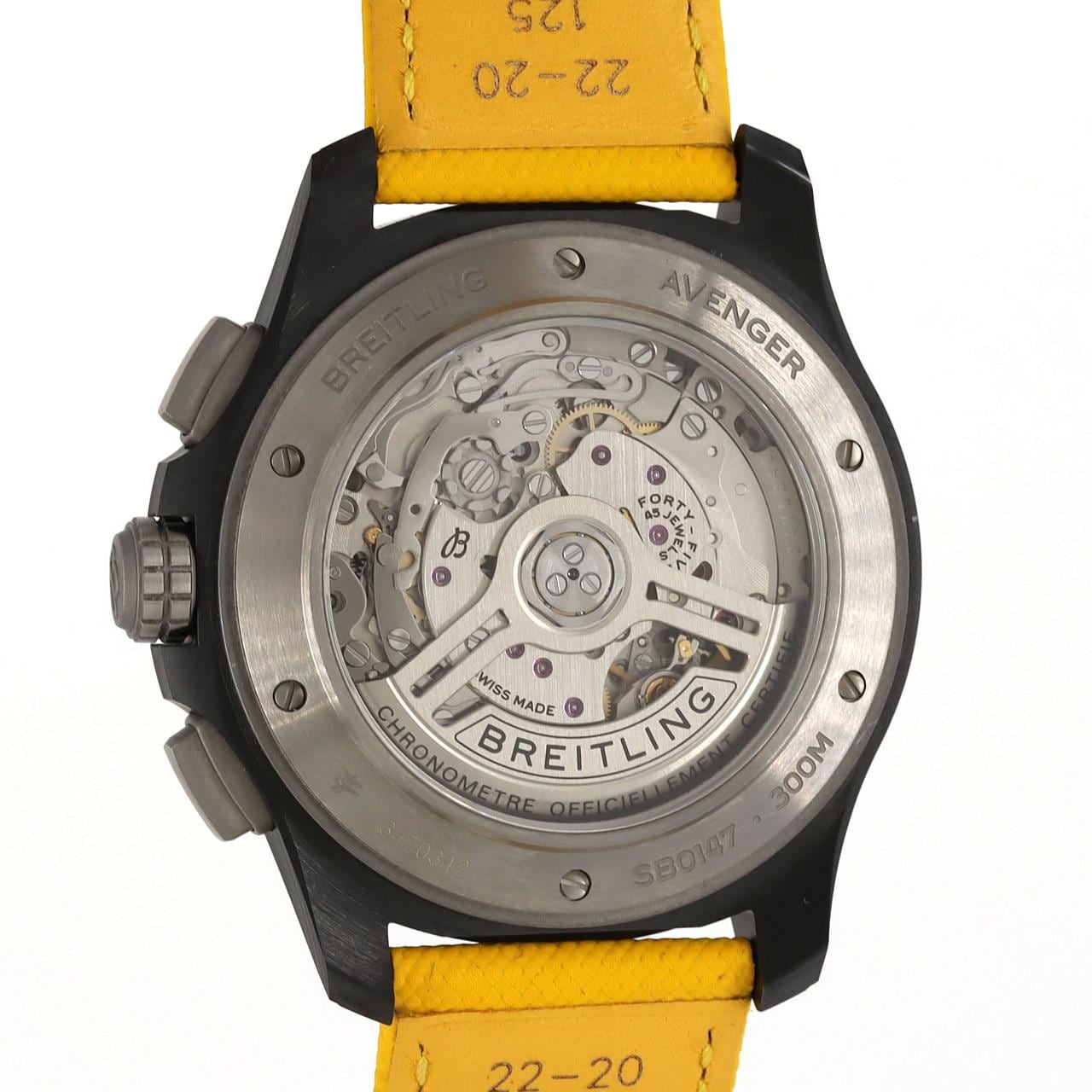 ブライトリング アベンジャーB01クロノグラフ44ナイトミッション SB0147/SB0147101I1X1 セラミック 自動巻