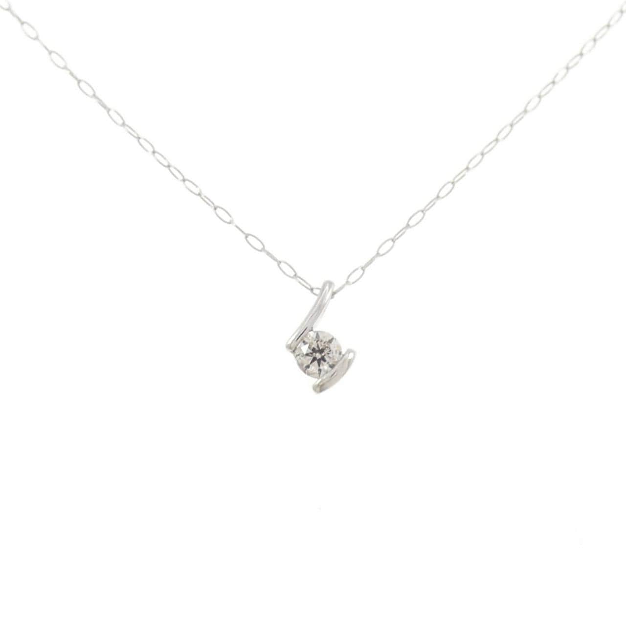 PT900/PT850 ダイヤモンド ネックレス 0.10CT