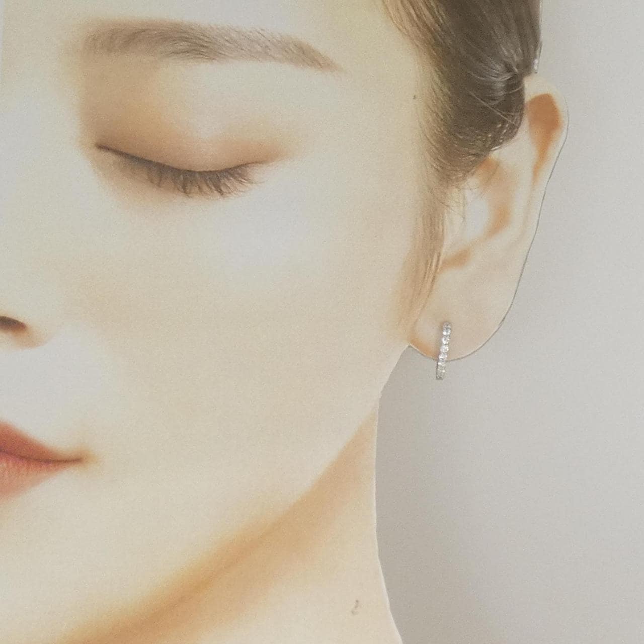 ポンテヴェキオ ダイヤモンド ピアス 0.30CT