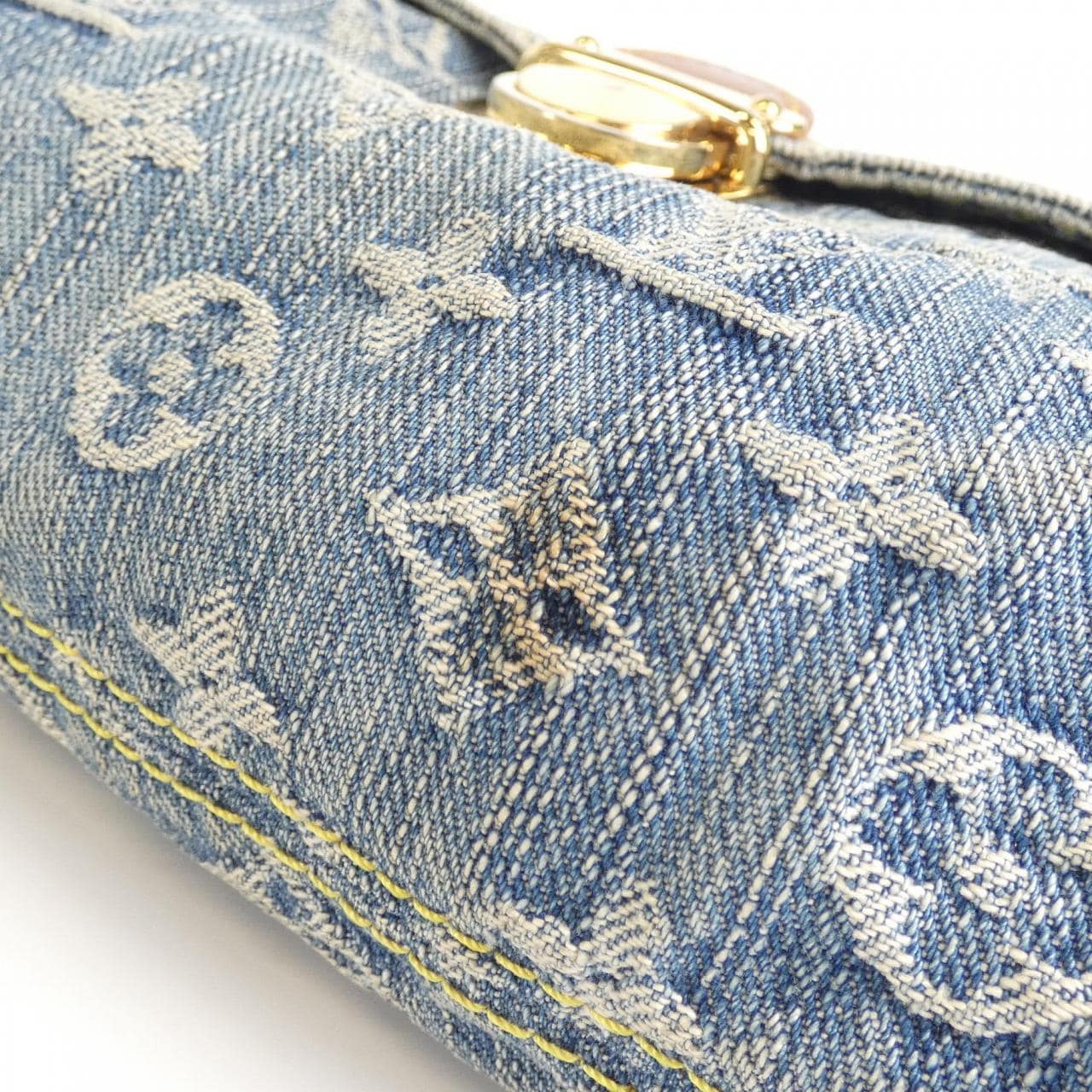 LOUIS VUITTON Monogram Denim Mini Preity M95050 Shoulder Bag