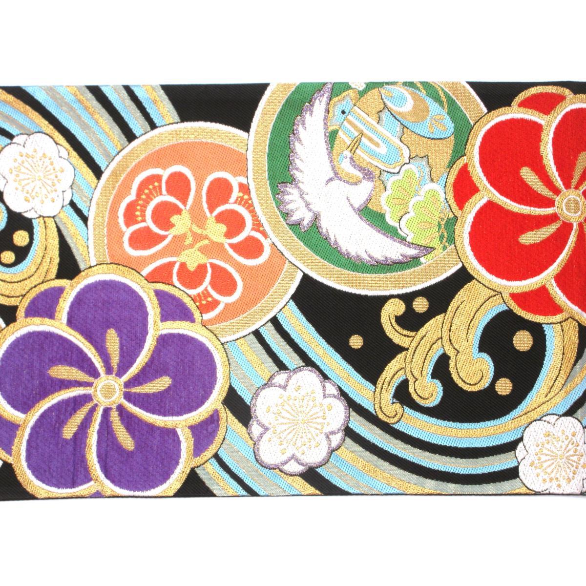 袋帯　モール入り　芯なし仕立