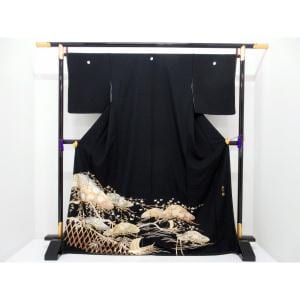 [BRAND NEW] Kimono with gold leaf by Wada Wada Mitsumasa