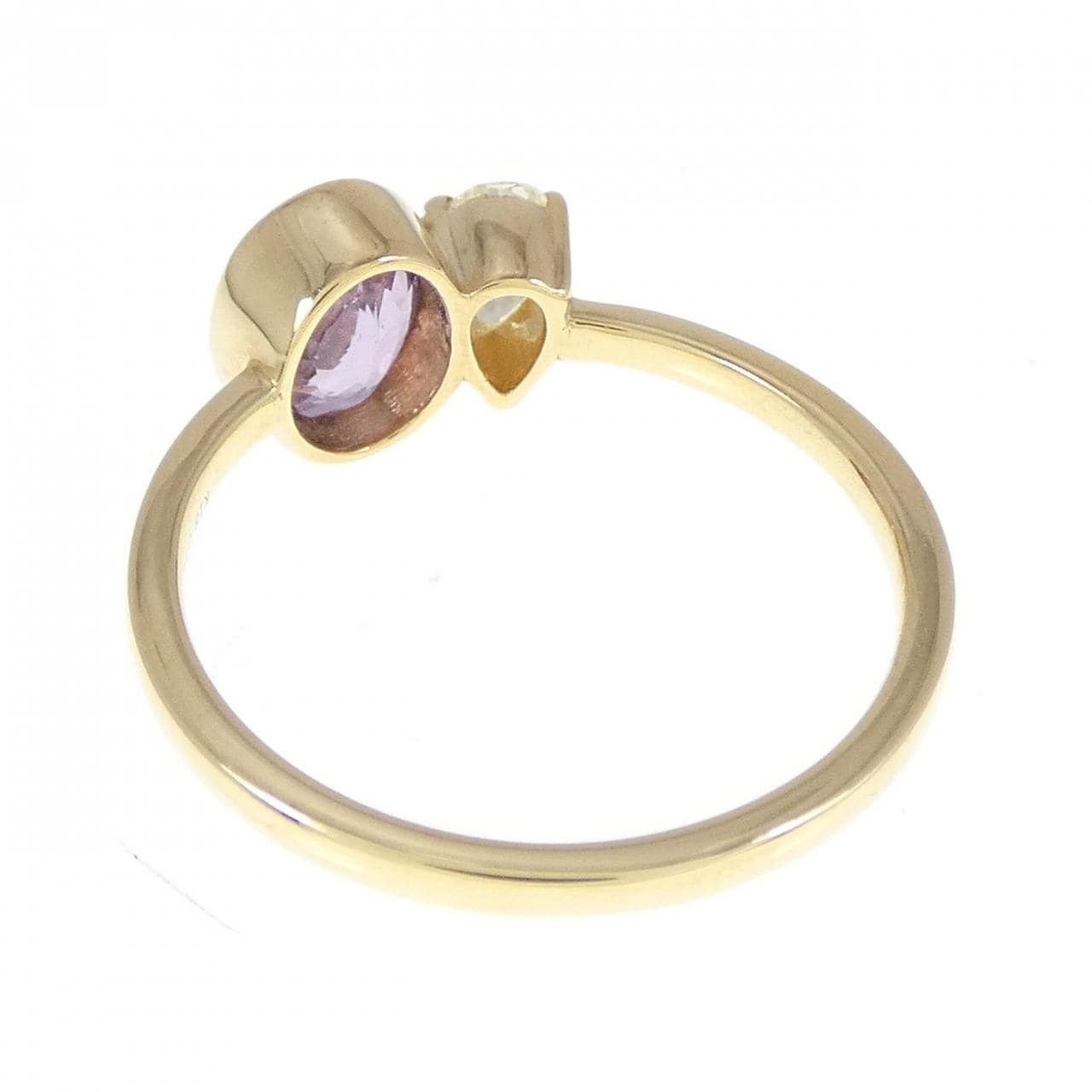 【新品】K18YG サファイヤ リング 0.98CT
