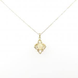 K18YG オパール ネックレス 0.37CT