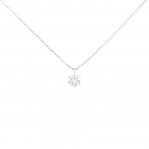 PT900/PT850 ダイヤモンド ネックレス 0.352CT G VS2 VG