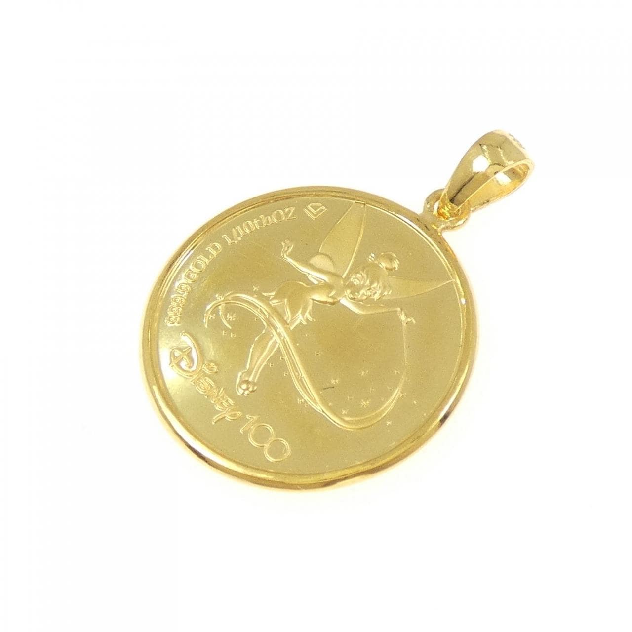 K24YG(枠) コイン ペンダント