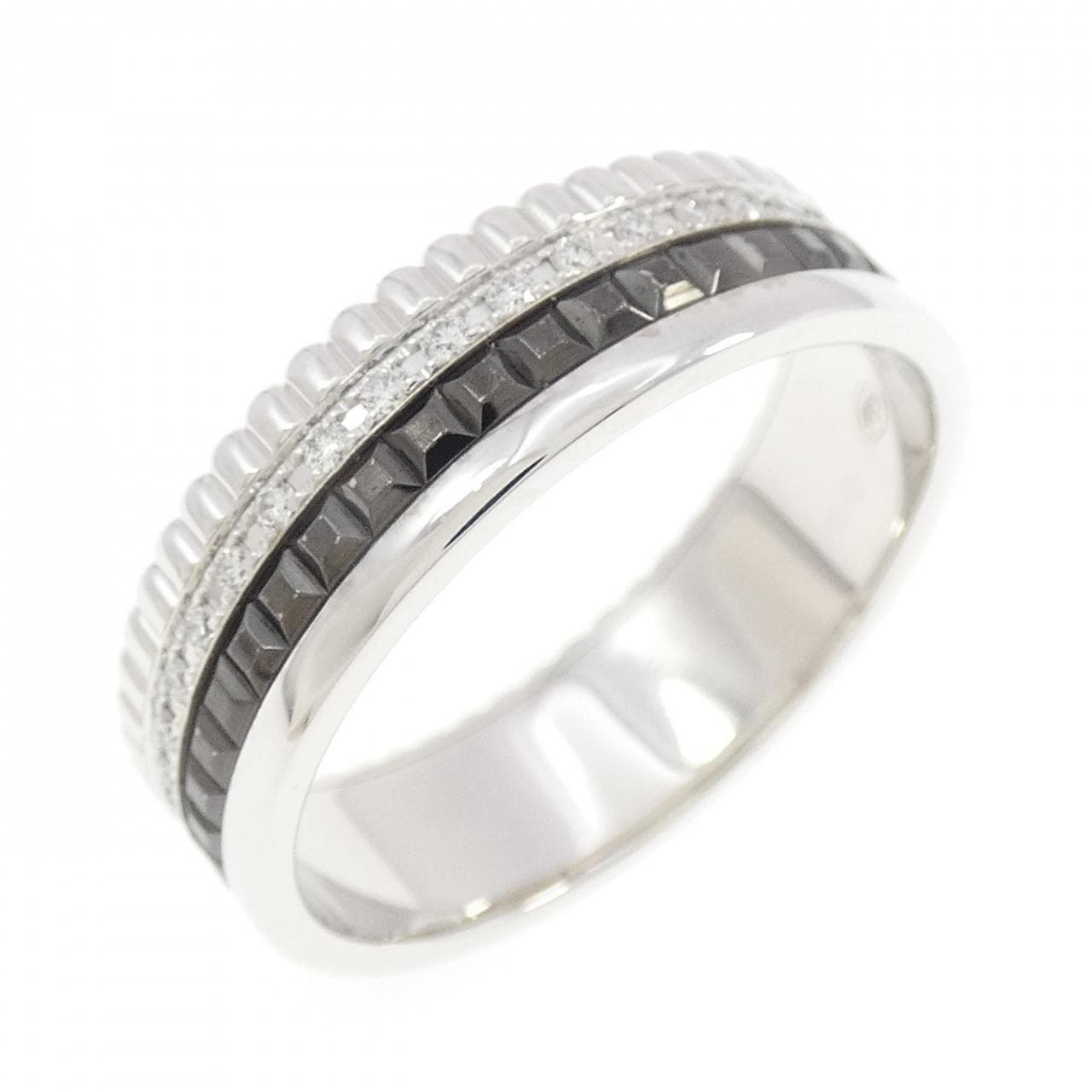 ブシュロン キャトル ブラック スモール リング