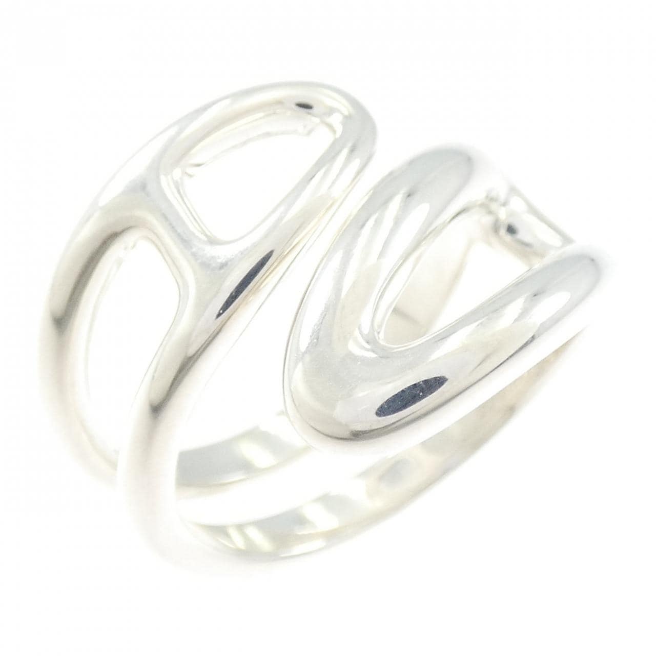 エルメス シェーヌダンクル パンク リング