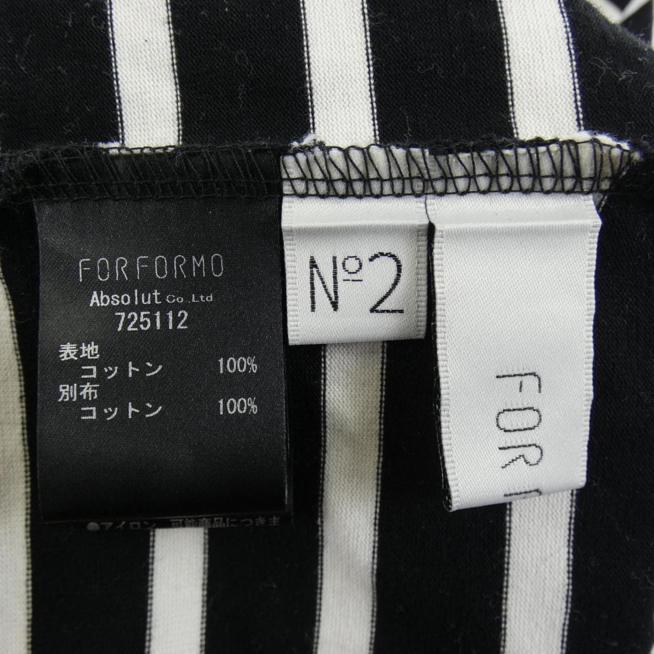 フォルフォルモ FORFORMO 725112 Tシャツ