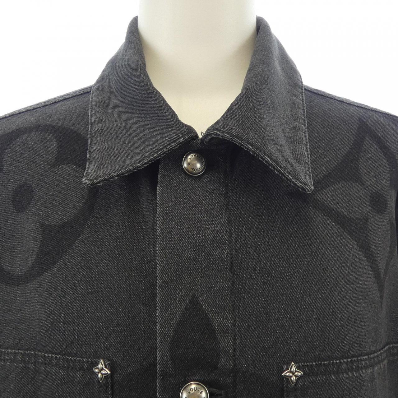 ルイヴィトン LOUIS VUITTON モノグラムデニムブルゾン HSA15WOWZ デニムジャケット