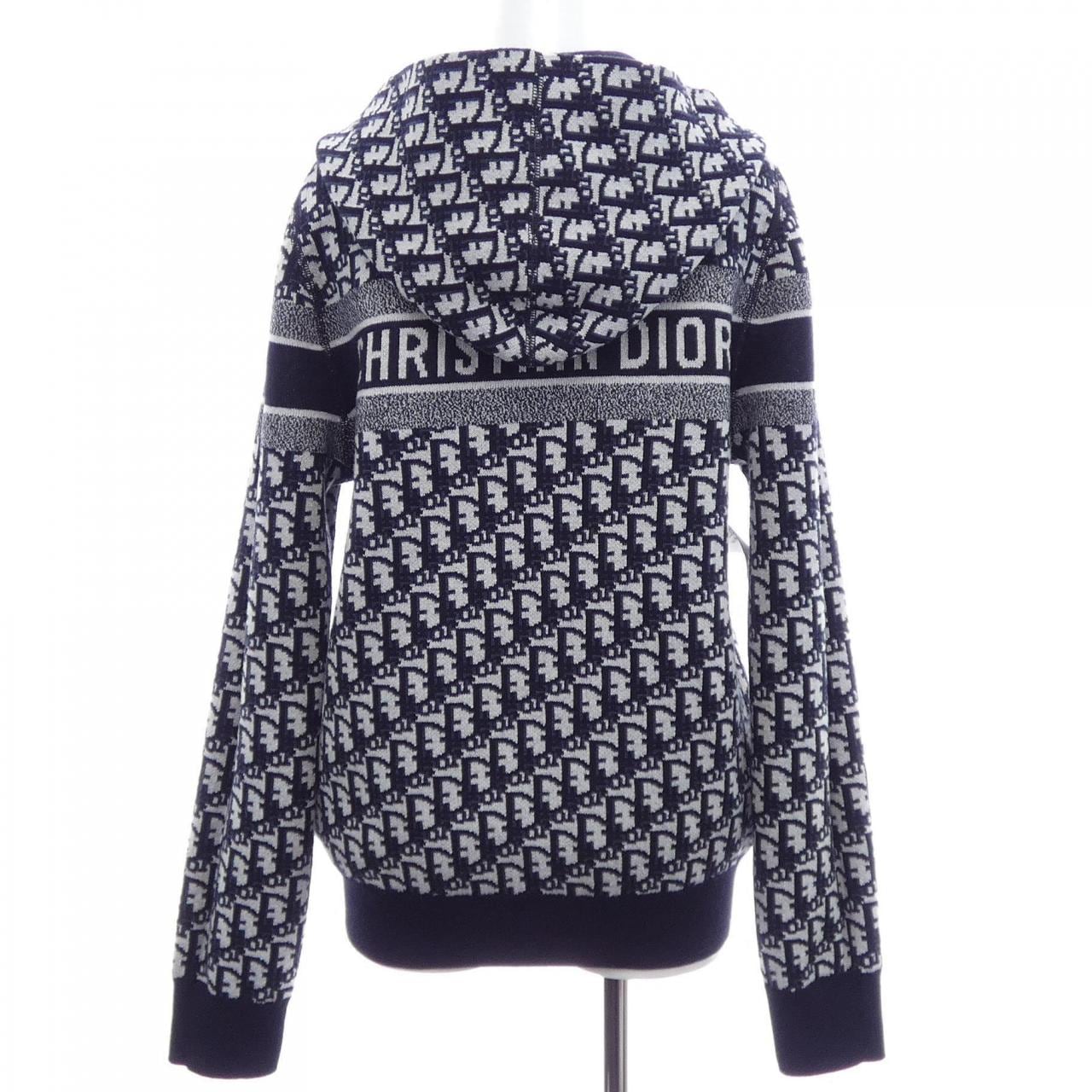 クリスチャンディオール CHRISTIAN DIOR ディオール オブリーク テクニカル カシミヤ 054G12AM055 パーカー