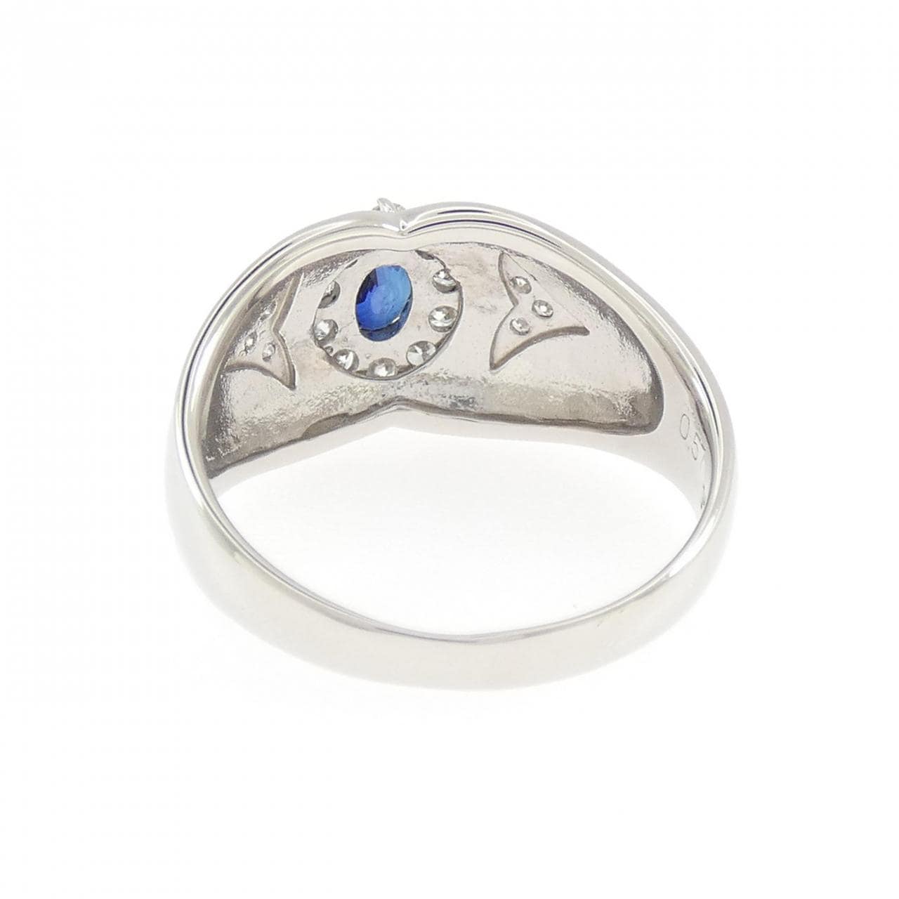 PT900 サファイヤ リング 0.57CT