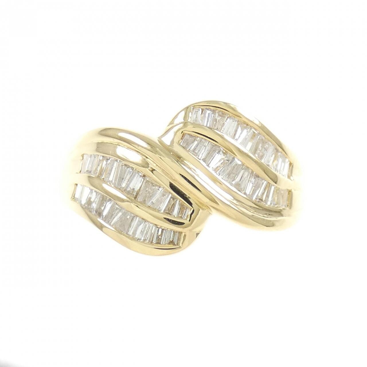 K18YG ダイヤモンド リング 0.50CT