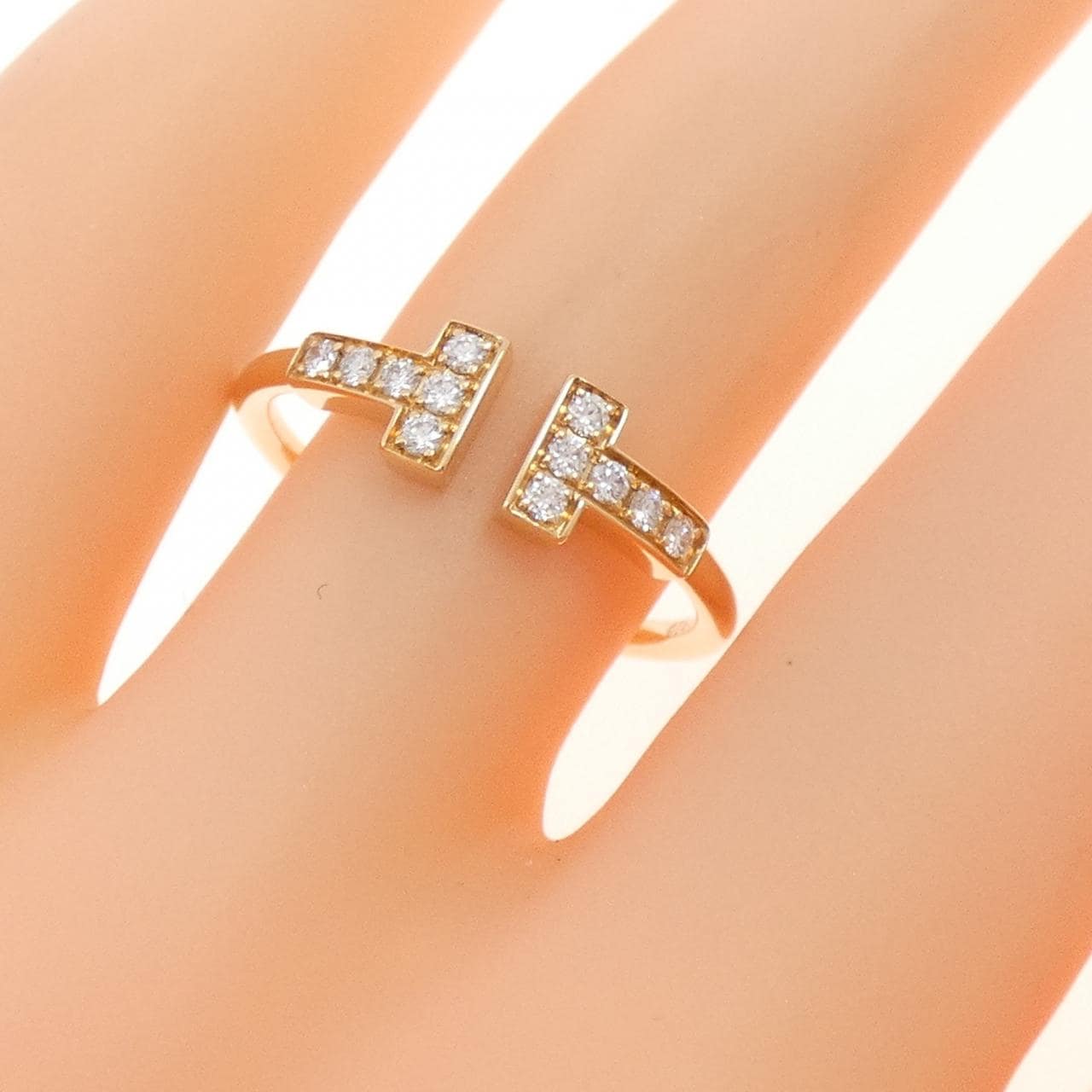 ティファニー Tワイヤー リング