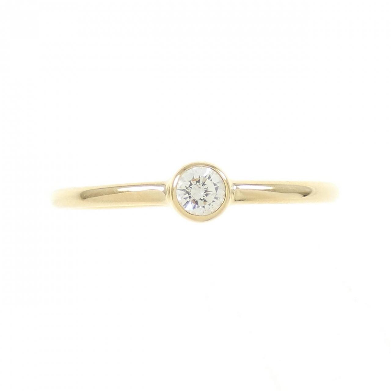 [Remake] K18YG Diamond ring 0.10CT