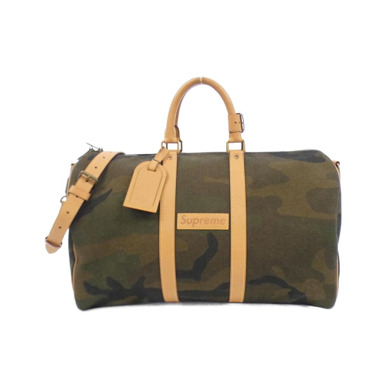 LOUIS VUITTON (SUPREME) Keepall Bandouliere 45 厘米 M43466 波士顿包