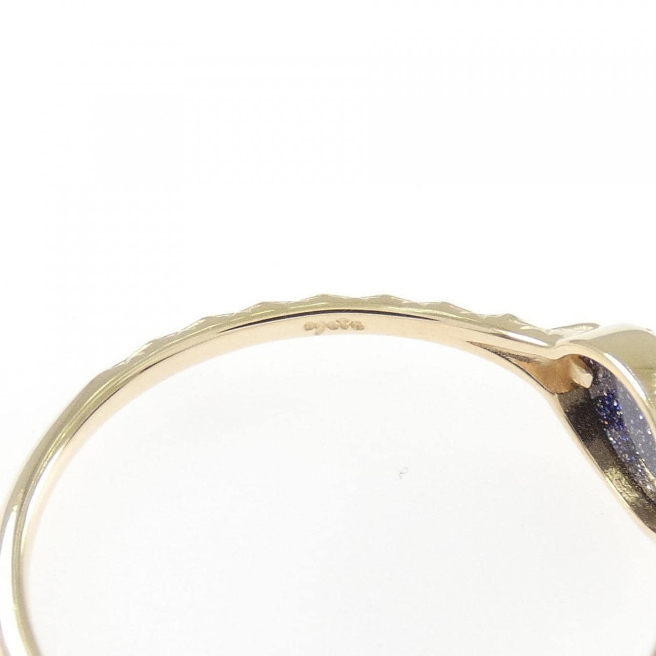 アガット ガラス リング