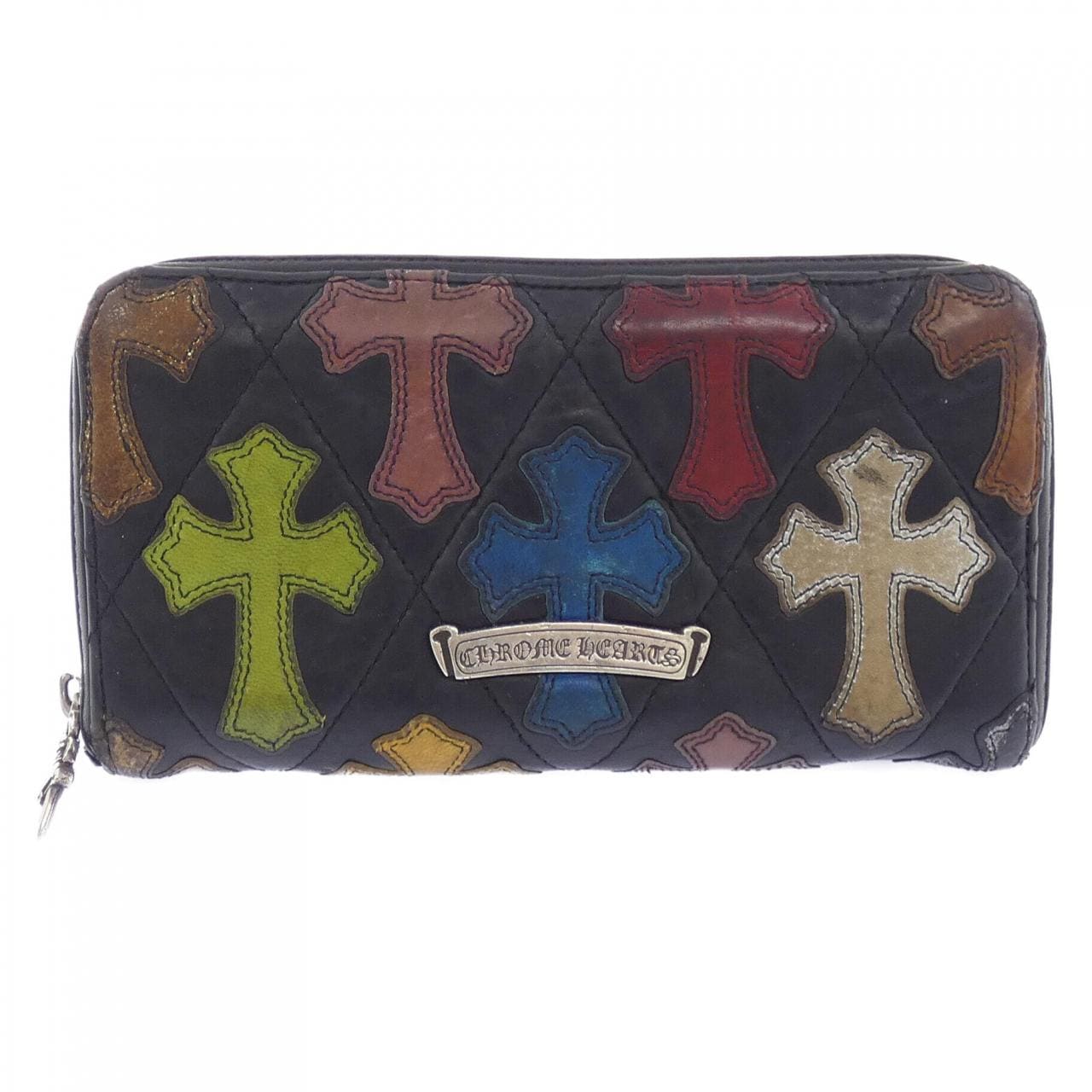 クロムハーツ CHROME HEARTS REC MULTI COLOR  レック マルチカラー パッチ WALLET