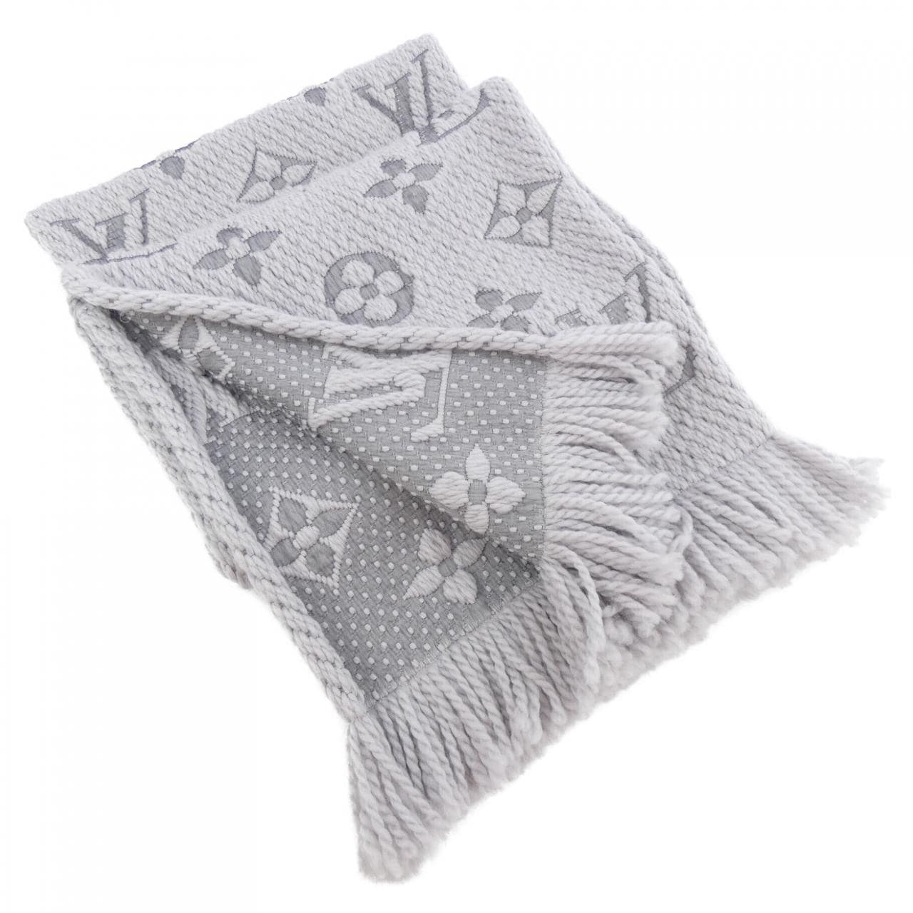 ルイヴィトン LOUIS VUITTON ロゴマニア M74742 MUFFLER