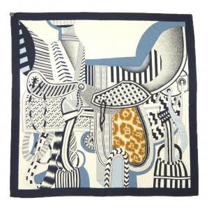 エルメス HERMES LA SELLE IMAGINAIRE 243846S カレジェアン140 ショール