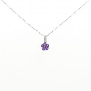 K18WG アメジスト ネックレス