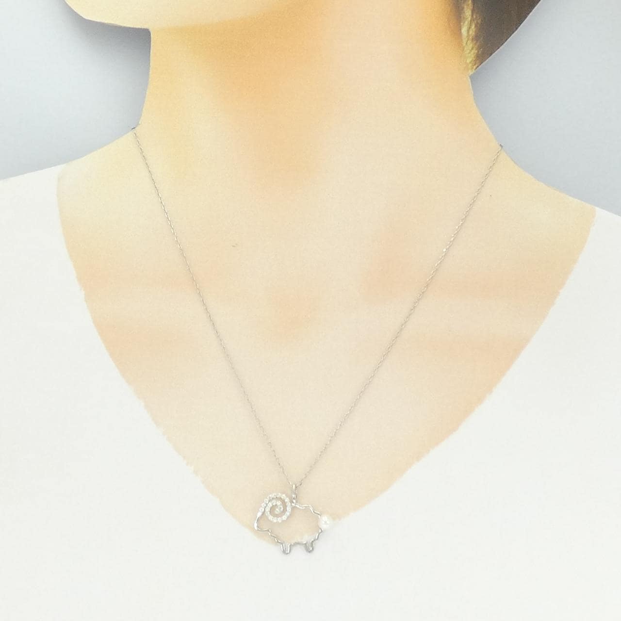 PT950/PT850 シープ アコヤパール ネックレス 4.4mm