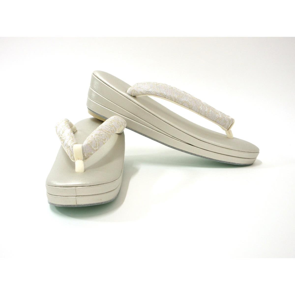 【新品】女草履　白梅