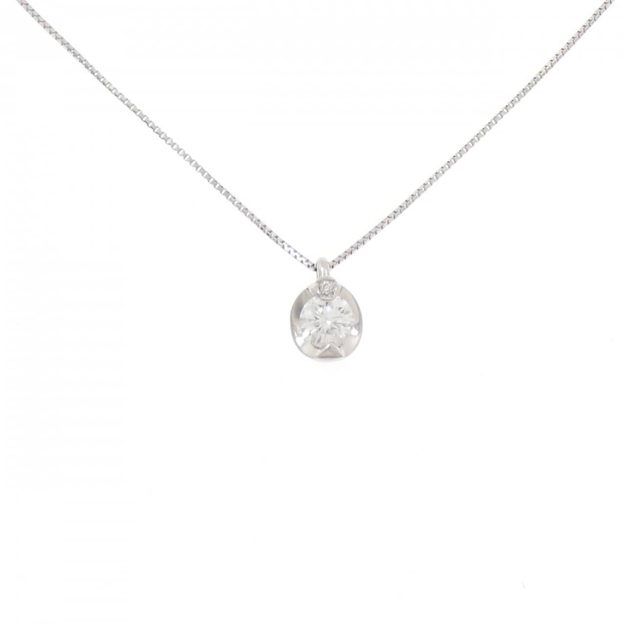 PT900/PT850 ダイヤモンド ネックレス 0.302CT