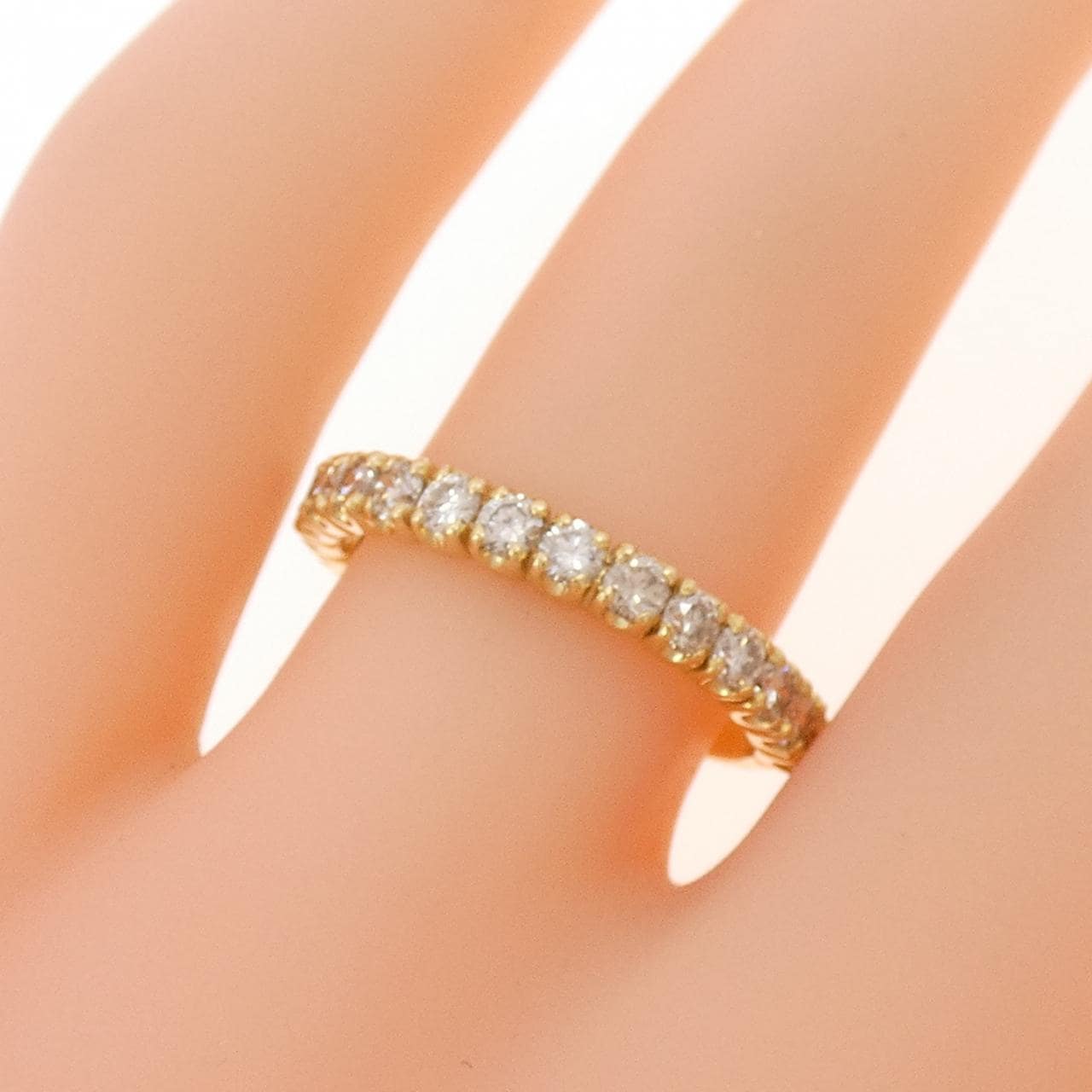 K18YG ダイヤモンド リング 1.00CT