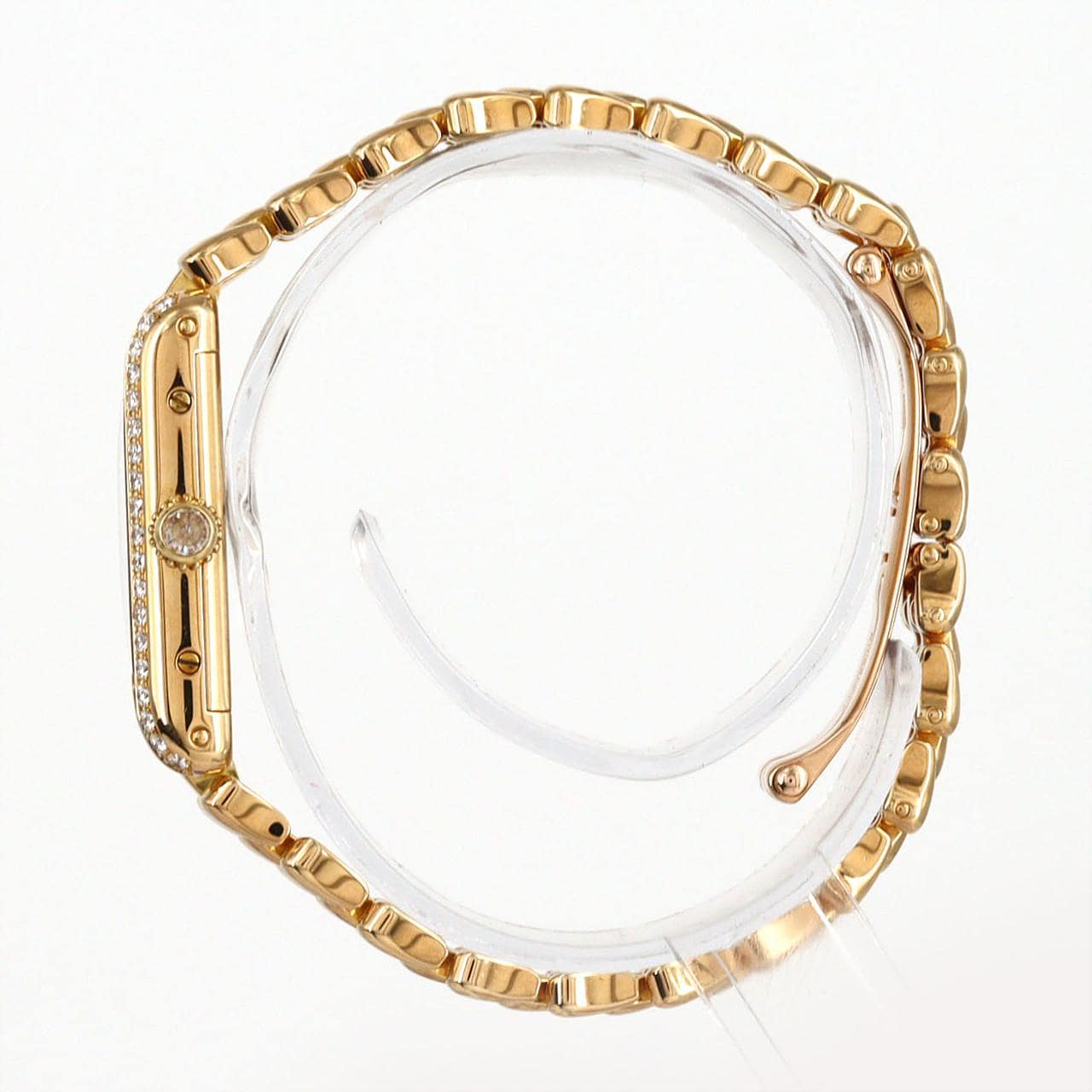 カルティエ タンクアロンジェ YG/D WB3005K3 YG クォーツ