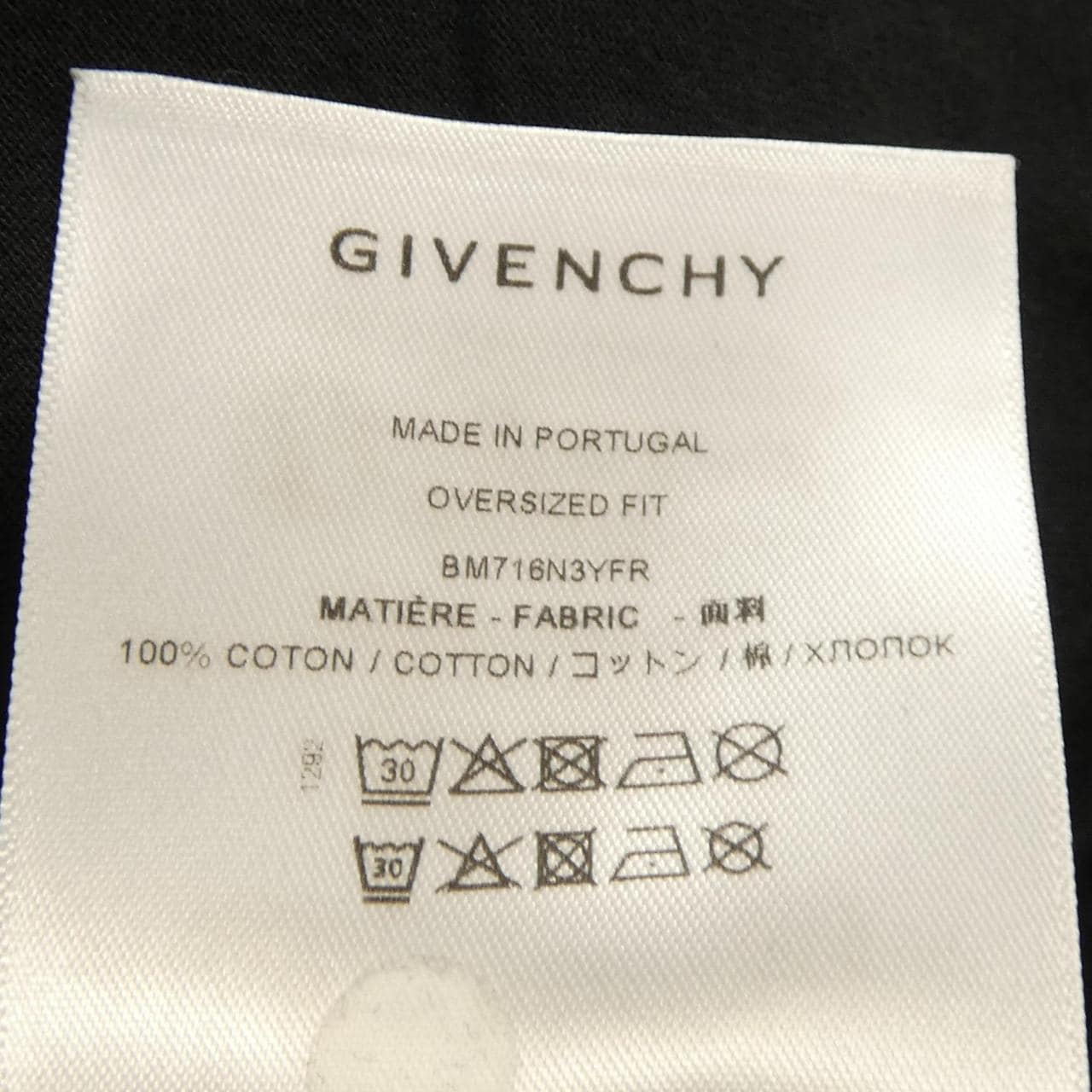 ジバンシー GIVENCHY BM716N3YFR Tシャツ