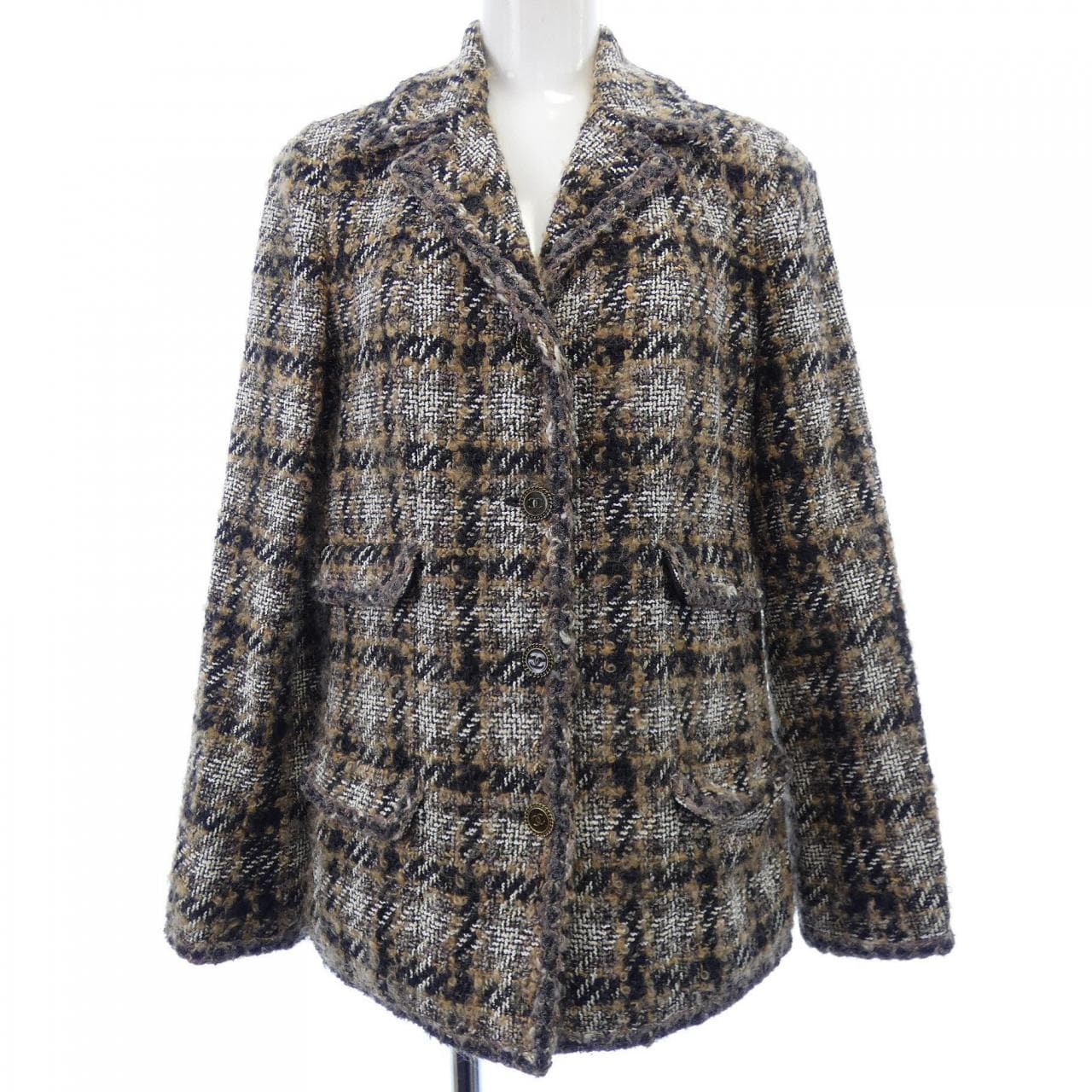 【ヴィンテージ】シャネル CHANEL P26823V17011 05A ジャケット