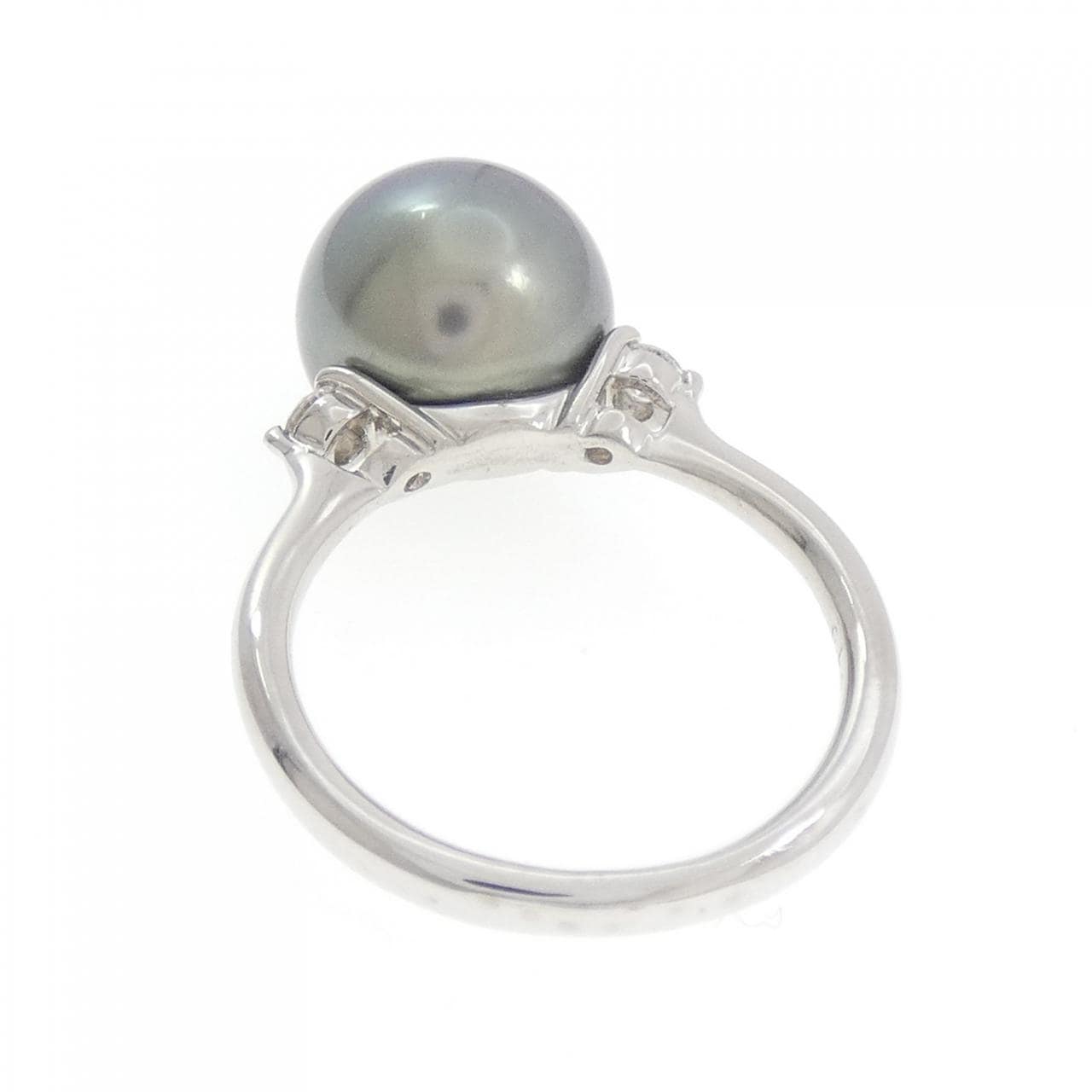 PT900 黒蝶パール リング 10.3mm