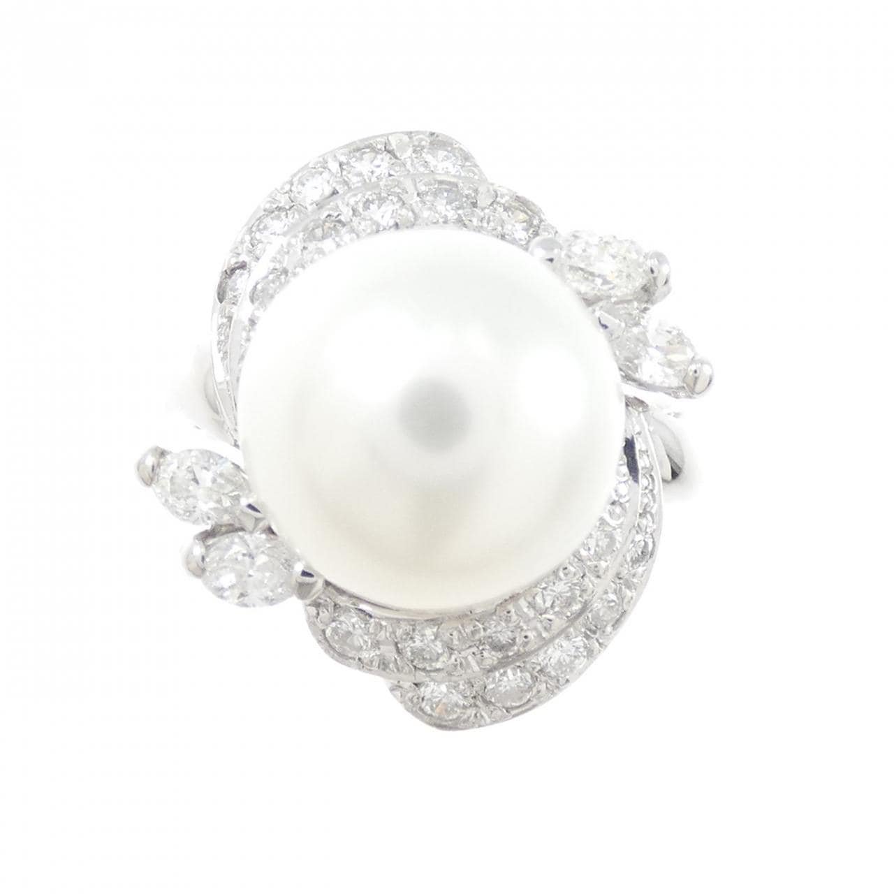 PT850 白蝶パール リング 11.0mm