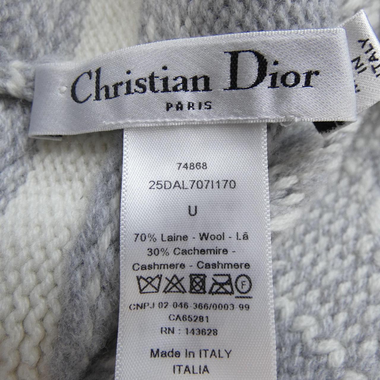 クリスチャンディオール CHRISTIAN DIOR 25DAL707I170 ニットキャップ