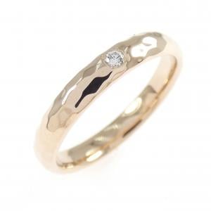 K18PG ダイヤモンド リング 0.02CT