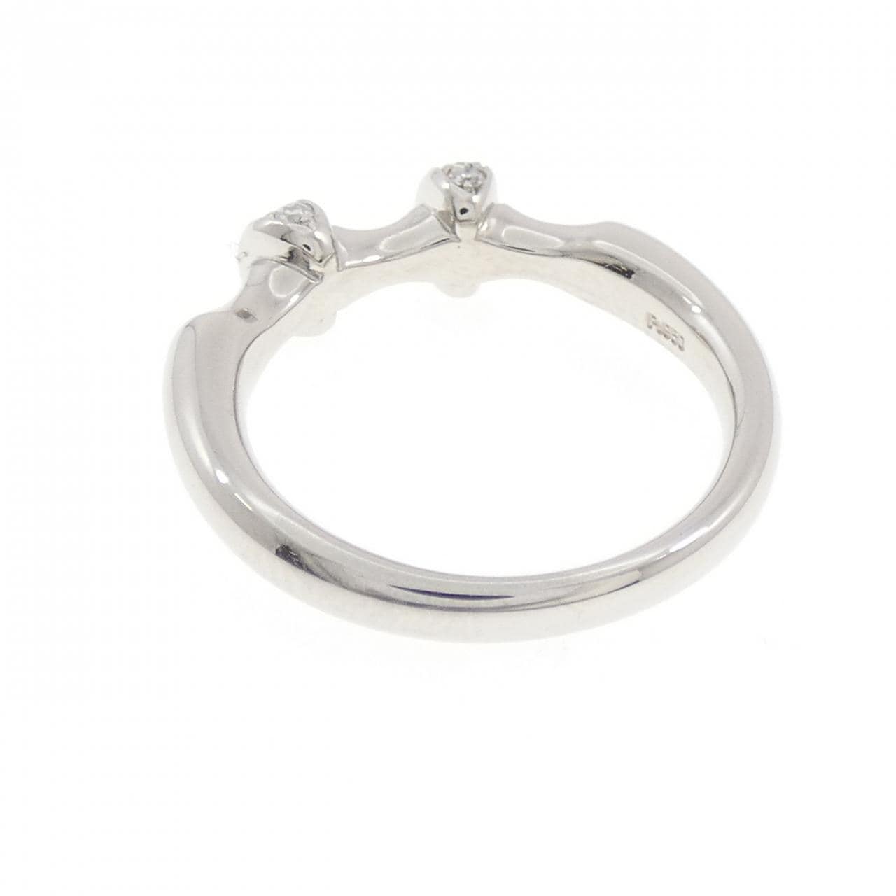 PT950 ダイヤモンド リング 0.12CT