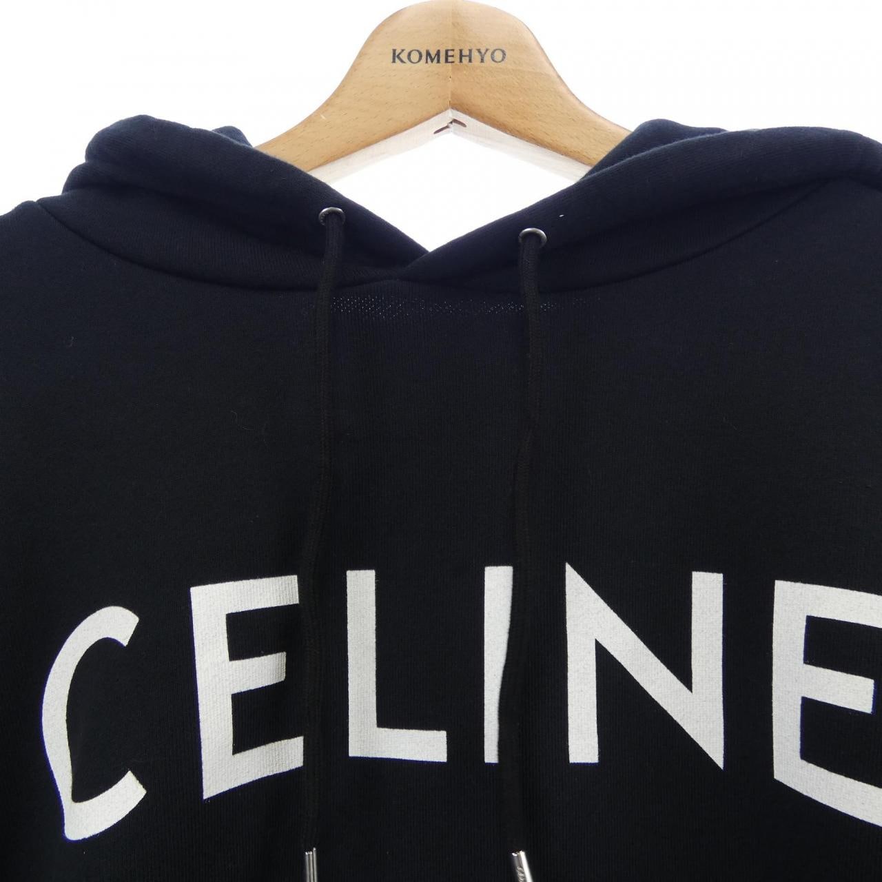 セリーヌ CELINE CELINEルーズフーディー 2Y321670Q パーカー